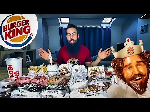 The Burger King of Kings Challenge (10,000+ Calories) | BeardMeatsFood