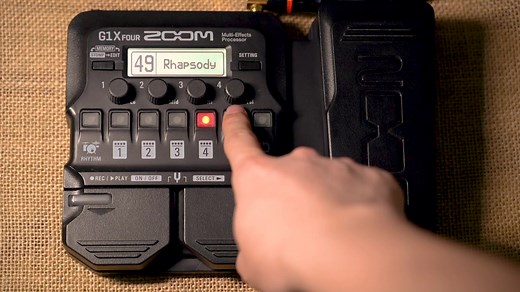 ZOOM G1 four对比Zoom G1X on