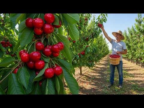 Inside Cherry Farming: Millions of Tons Harvested Each Year