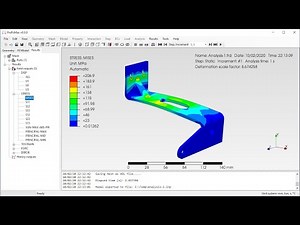 PrePoMax & CalculiX - A Preview of Shell Fuctionallity