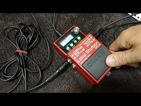 BOSS ルーパーRC-5の簡単な使い方 ビートルズの曲を例に説明します。