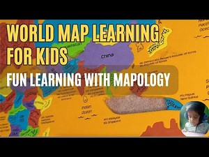 World Map Learning for Kids | Countries, Capitals Explained with Mapology