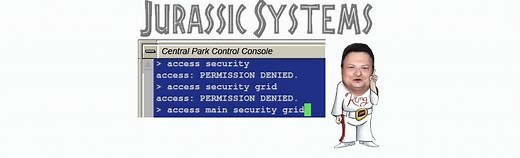 A browser simulation of the Jurassic Park computers #JurassicPark #Unix #Emulation @TullyRobinson