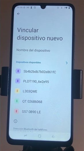 Conecta un dispositivo mediante Bluetooth a tu teléfono Android