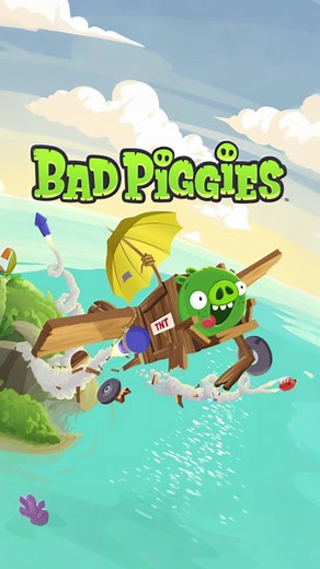 BAD PIGGIES en 1 MINUTO | angry birds