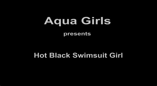 Clip 0204 - Hot Black Swimsuit Girl