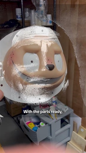 Building an AI Labubu: Building the Body from The Inside #animatronics #ai
