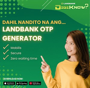 #LANDBANKDigiKnow❓ Hassle talaga kung palagi kang pinaghihintay, 'di ba? 😤 Oops! One-Time-Password o OTP kasi ang tinutukoy namin! 🤭 Di ka na maha-hassle pa at sure kang mapapasabi ng "(O)h, (T)anggal ang (P)roblema with LANDBANK OTP Generator!" Mas pina-secure, pinadali, at pinabilis na ang iyong banking transactions with these five (5) easy steps: 1️⃣ Open the LANDBANK Mobile Banking App (MBA). 2️⃣ Click 'More.' Tap 'Settings.' 3️⃣ Read the terms and conditions carefully. After reviewing, se