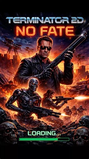 TERMINATOR 2D NO FATE 🔥 Intro Épico Acción Retro Futurista
