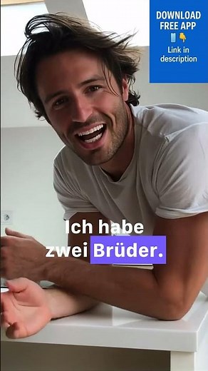 Learn German A1 | Easy Dialogue about Family | German for Beginners #learngerman #germanphrases