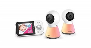 Buy Vtech: BM3350N Full Colour Video Monitor Twin Camera Pack Online | Kogan.com