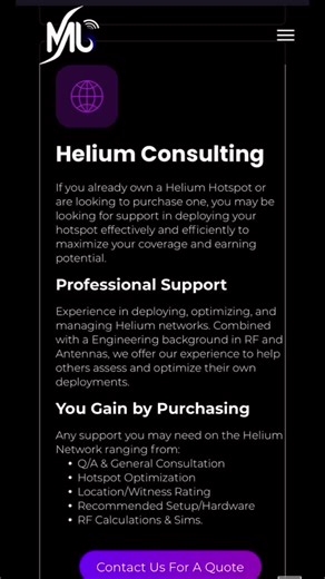 Helium Network Consulting: Maximizing Your Helium Hotspot