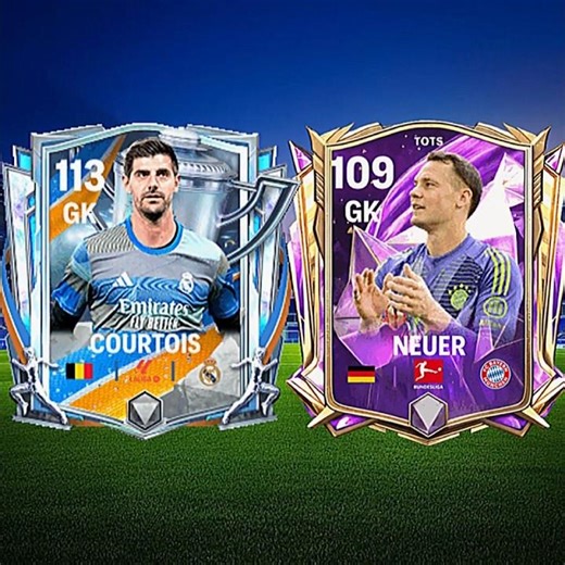 🇩🇪 NEUER × COURTOIS 🇧🇪 #eafc25 #eafc24 #eafc26 #shorts #fcmobile #fifa #fifamobile
