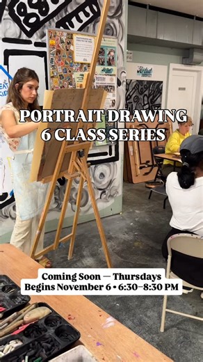 New Month New Classes  Portrait Drawing Series ✏️ 6-Week course • Begins Nov 6 Thursdays • 6:30–8:30 PM #portraitdrawing #sandiegoartclasses #oceanbeach #theartistoutpost #obcommunity #artstudio #drawingclass | The Artist Outpost | Facebook