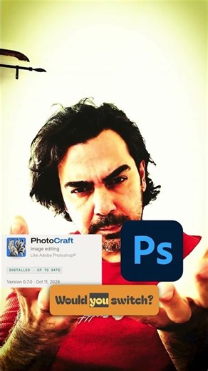 I Tested the FREE Photoshop Clone (Alpha)#photoshopalternative #photoshop #artcraft #ai