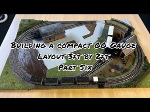 Building a compact OO Gauge Model Railway Layout 3ft by 2ft | Part Six The Field