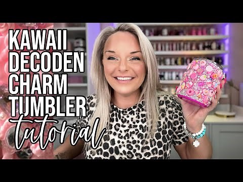 Decoden Charm Tumbler Tutorial