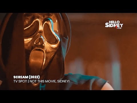 Scream (2022) | Scream 5 | TV Spot | Not this movie, Sidney!