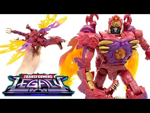 Transformers LEGACY Leader Class Transmetal II MEGATRON Review