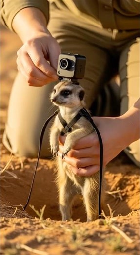 Spine-Cam: Meerkat"A Biological Field Experiment in the Kalahari Underground #Meerkat #POV #Wildlife