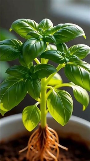Basil Herb Growth Time Lapse #nature #plantgrows #plantgrowth #timelapse #timelapsevideo