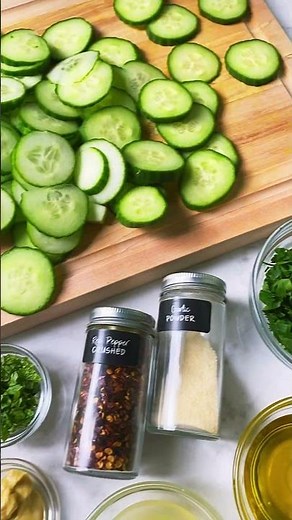 Easy Cucumber Salad Recipe