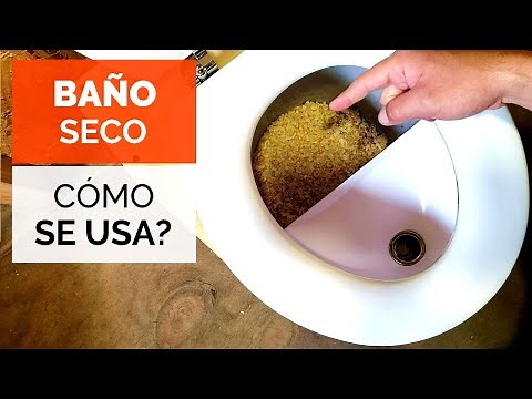 What is a dry toilet and how does it work? 💩🍂 (Water conservation) Ecological toilet step by step