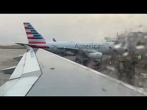 American Airlines Airbus A319-100 Takeoff from Nashville (BNA)