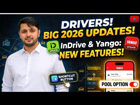 Drivers Ke Liye Bari Khabar! InDrive & Yango New Update 2026