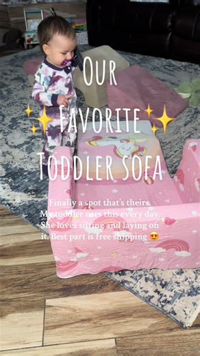 Cozy Toddler Couch for Play and Relaxation