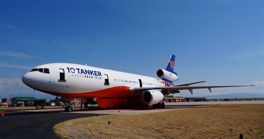 Fighting fires from the sky: An inside look at a DC-10 Tanker used to mitigate wildfires