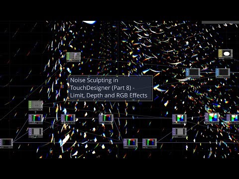 Noise Sculpting in TouchDesigner (Part 8) - Abstract Particle Structures