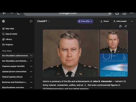 Col John b Alexander first met in 1983 very helpful thanks John