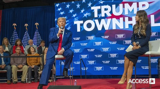 6.6K views · 76 reactions | Former President Donald Trump’s town hall in Pennsylvania took an impromptu turn and changed into an apparent listening party for nearly 40 minutes after two attendees required medical assistance. | Access | Facebook