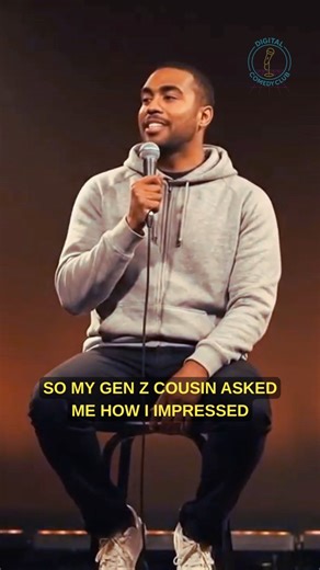 Digital Comedy Club on Instagram: "Impressing crush and burning CDs | Gen Z reaction 🙄💿 #impressingcrush #standupcomedy #digitalcomedyclub #americanstandup #genzcomedy #genzroast #90skidsjokes #90svs2kkids"
