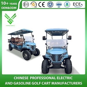 [Hot Item] New Design Golf Cart Manufacturer off Road 4 Seat Golf Car 4 Wheel Disc Brake Lithium Battery Electric Golf Cart for Hotel/Park/Outdoors
