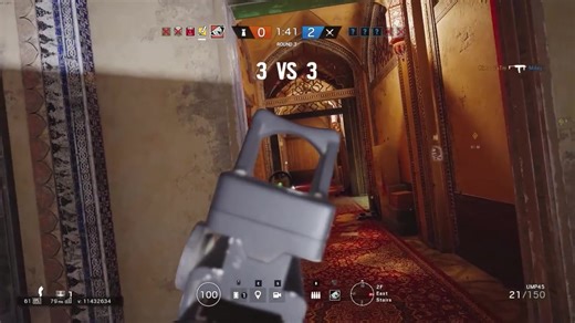 BLACKV:彩虹六号美服定级赛 如何在30秒内1v3翻盘