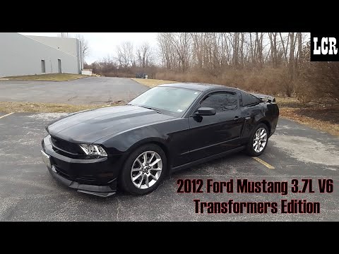 2012 Ford Mustang 3.7L V6 Transformers Edition: Start Up, Exhaust, Test Drive | Lawsons Car Reviews