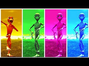 Dame Tu Cosita - Dance Challenge | Green Alien Dance | //Alien Groove Battle //