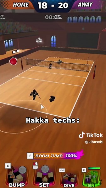 Hakka the new spiker   setter #hakka #volleyballlegends #vbl #volleyball #fyp