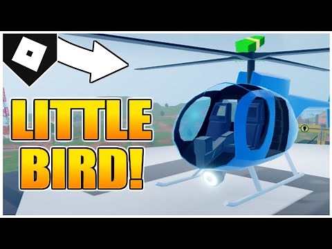How to get the NEW LITTLE BIRD HELICOPTER + LOCATION in JAILBREAK! [ROBLOX]
