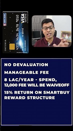 HDFC Infinia Credit Card: 15 Saal Se Best Card! Isme Hai 15% SmartBuy Return! (No Devaluation)