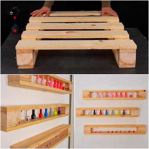 509K views · 3.4K reactions | Creating a makeup organizer from a wooden pallet | MetDaan | Facebook