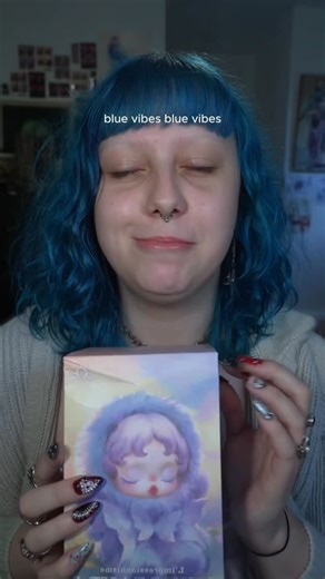 makeup inspired by whichever Skull Panda plush i get🫶 i love blind boxes so pls interact with this video so i can buy more lol @popmartuk @morphebrushes ‘Apres Ski’ cheek thrills blush* @kaleidosmakeup ‘The Escape Pod’ palette* @rimmellondon blue & white gel liners* @glisten_cosmetics ‘Royal Blue’ Spectra paint, ‘Checkerboard’ liner & ‘Sky Blue’ Spectra lash* (*gifted) | Pippa Barnes