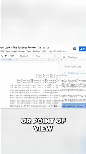 Effortless Citations: Google Docs Tools for Writers #googledocstutorial #google