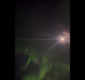 US/Canada: Northern Lights Illuminate Night Sky