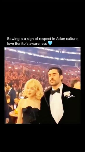 History Frame on Instagram: "Bowing is an important gesture of respect in many Asian cultures, including Japan, Korea, China, and Thailand, where lowering the head or body expresses humility, gratitude, apology, or honor toward another person. Although the exact meaning and form of the bow can vary by country and situation, the shared idea is placing respect for others above oneself. Appreciating Benito’s awareness of this custom—likely referring to Bad Bunny—shows admiration for how he recogniz