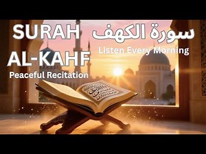 🕋 Surah Al-Kahf | Full Beautiful Recitation | سورة الكهف | Protection & Blessings 🌿 #islamicvideo