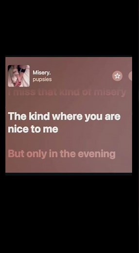 misery lyrics