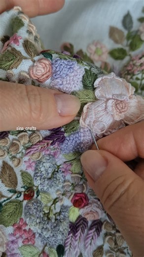 8.2K views · 13K reactions |  A last small petal worked with cast-on...